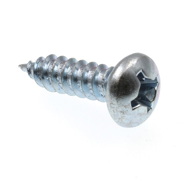 Prime-Line Sheet Metal Screw, Self-Tap Pan Head Phil Dr No. 12 X 3/4in Zinc Plated Steel 100PK 9020785 - main